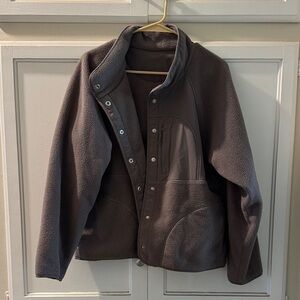GAP Charcoal Fleece Jacket